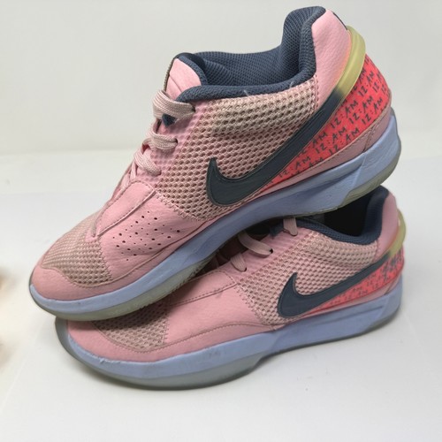 Nike Ja Morant 1 Day One Basketballschuhe Low Top Pink Grau Herren 7,5 Sneaker - Bild 1 von 5