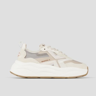 SNEAKER HORIZON WOMAN IVORY NUDE - SMITH