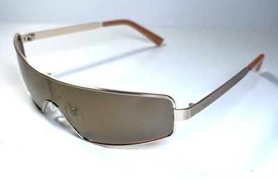 NEW DIME Matte Gold Brown Les do makeup Skyami Wrap DO01-0629 Sunglasses + Case