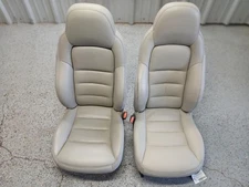 05-13 CORVETTE C6 PAIR TITANIUM GREY SPORT MEMORY BUCKETS TESTED CODE AQ9 AAB