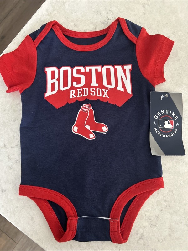 Boston Red Sox Baby One Piece Bodysuit 0–3 Months NWT baseball