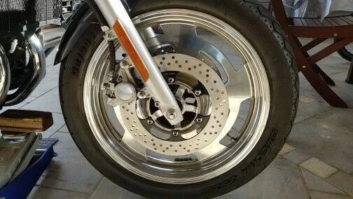 Rotor de freno trasero 282 mm para Yamaha VMX1200 V-Max Vmax 1200 1985-2007 FJR 1300 S T Foto 4 de 4