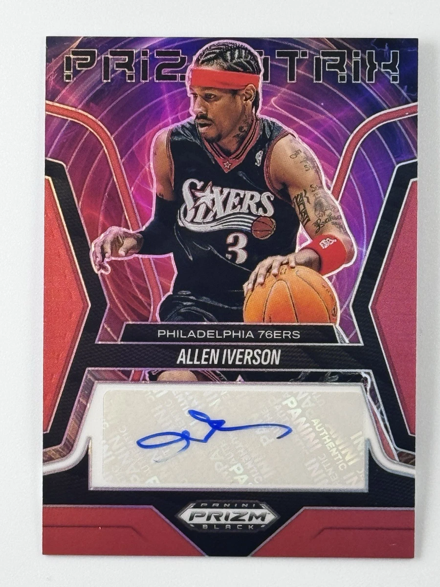 Panini Allen Iverson Basketball Sports Trading Cards & Accessories