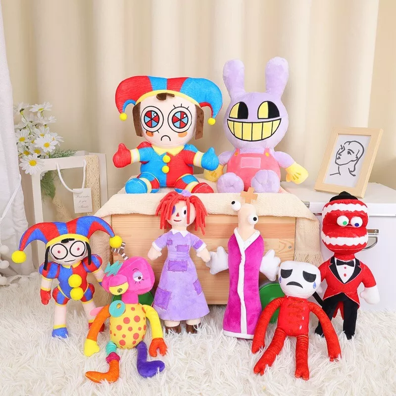 Cartoon The Amazing Digital Circus Figure Plush Doll Toy Stuffed Action Toy  Gift