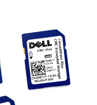 Genuine Dell 2GB SD Card CMC Plus 0H871T - ENABLES FLEXADDRESS PLUS | eBay