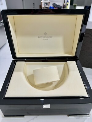 Authentic Patek Philippe Wooden Watch Box Winder PTK-H997 Complications CLEAN
