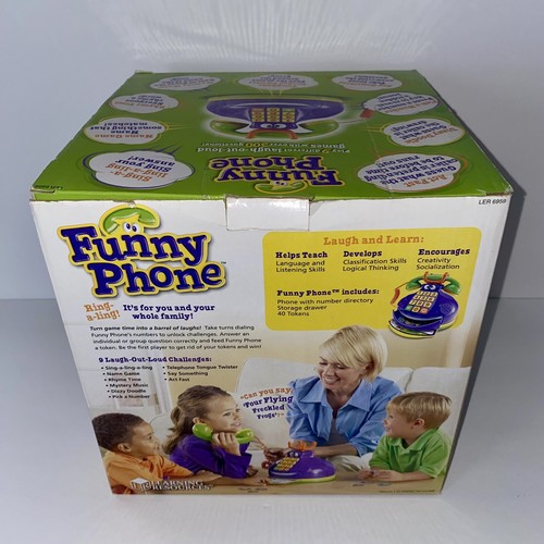 Learning Resources Funny Phone Goofy Gabby Game of Giggles Complete 9 Challenges - Picture 3 of 3