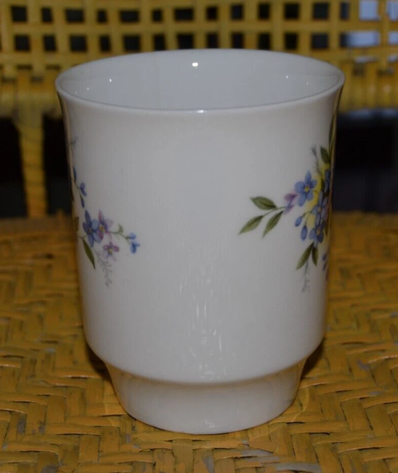 Forget Me Not Floral Royal Windsor England Fine Bone China Mug - C - Image 2 of 4