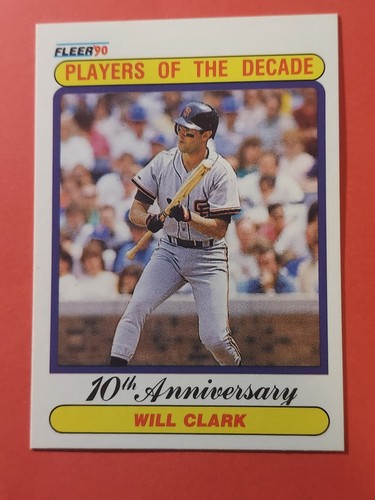 Will Clark [321] #630 1990 Fleer card
