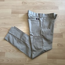 Dickies Original Slim Fit Skate Pants Trousers Chinos Black 32W 32L