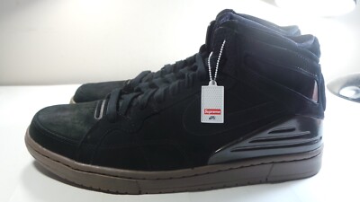 Nike SB Supreme 94 Air Zoom Hi Black Men\'s Size 9.5 NYC 2011 | 428927-005 Nike SB Dunk Low Supreme 94 Black Men main image 4