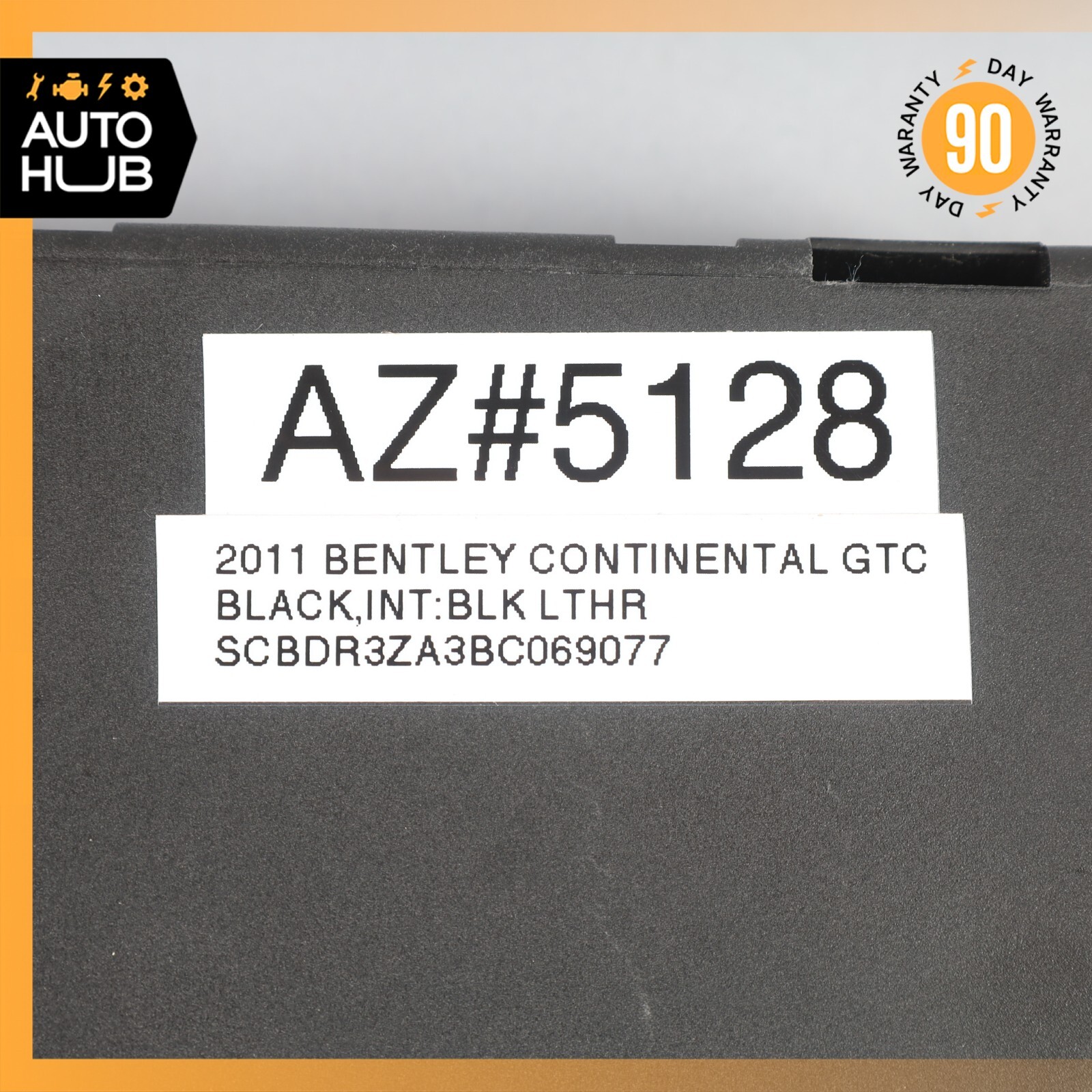 11-12 Bentley Continental GTC GT Front Right Side Seat Control Module OEM 59k