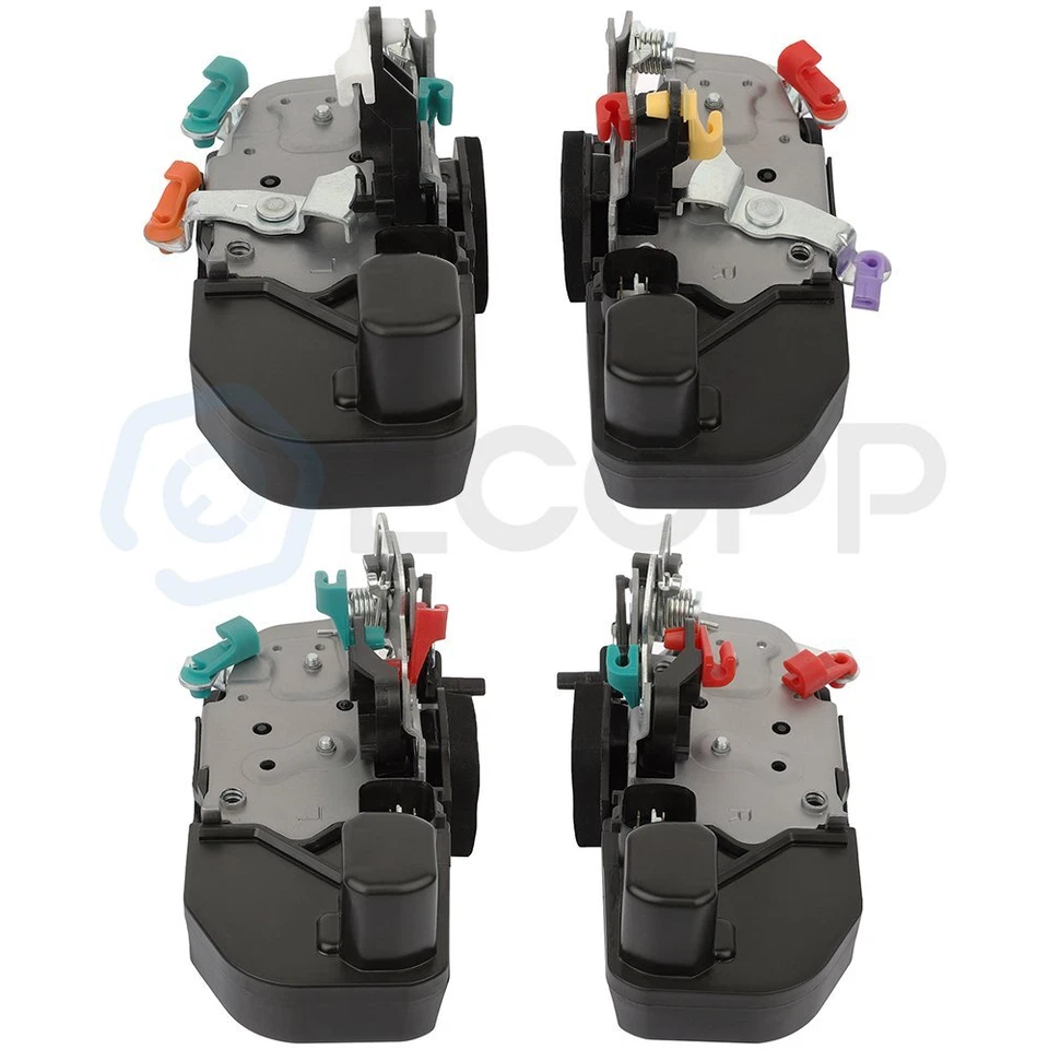 Atuador de trava de porta dianteiro e traseiro para Dodge Ram 5.7L 6.7L lado do motorista/passageiro - Imagem 3 de 4