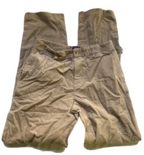 Chaps Corduroy Pants Brown Khaki Boys Size 18 Pockets New With Tags