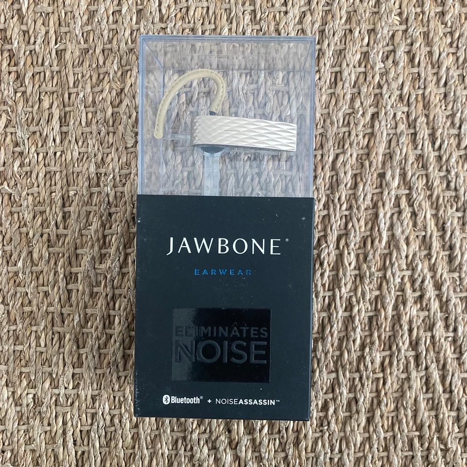 BRAND NEW Jawbone Earwear Noise Assassin Bluetooth Headset Gold JB204 Sealed! - Image 3 of 3