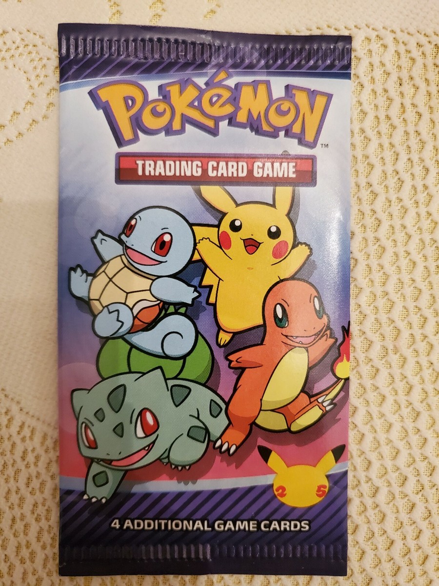 🔥NEW Pokemon 25th Anniversary McDonalds Sealed Pack +