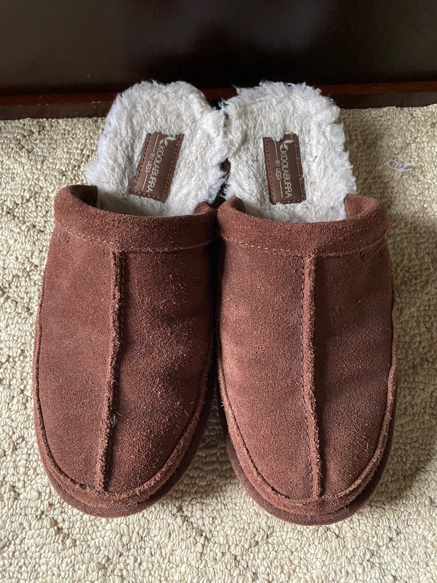Koolaburra by Ugg Slippers Men's Size 7 Bordon Moccasin Brown