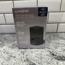 Brand New Sealed Linksys VELOP Dual-Band Router Whole Home WiFi 5 System AC1200