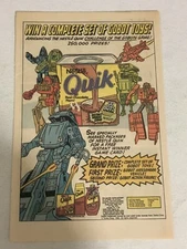 1985 Nestle Quik Print Ad Advertisement pa4