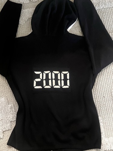 Vintage Y2K 2000 Full Zip Black Cardigan Richard Sport Women’s Medium