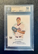 2008 Topps Allen & Ginter MAX SCHERZER #297 RC BGS 10 Pristine Diamondbacks RARE