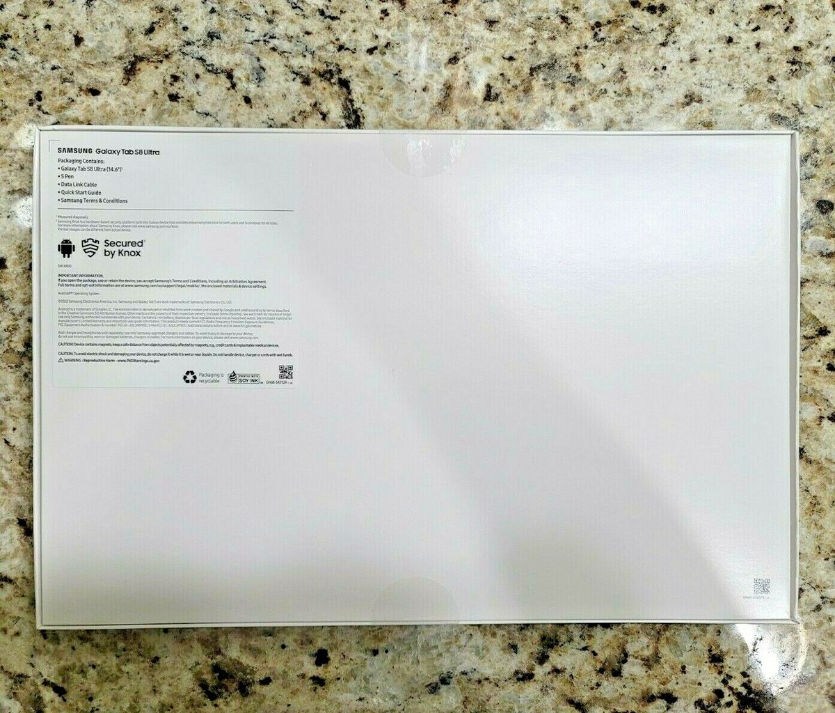 Samsung Galaxy Tab S8 Ultra SM-X900 256 GB, Wi-Fi, 14.6 in