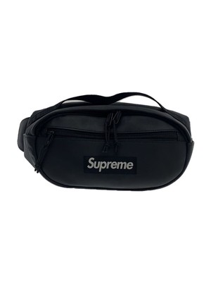 Supreme 23Fw/Leather Waist Bag/Shoulder Bag/-/Blk C2855 | eBay