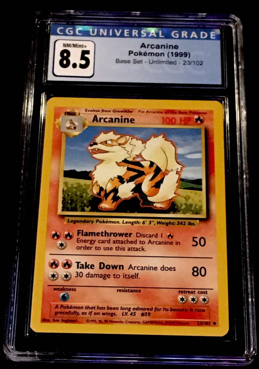 arcanine pokemon card 23 102 Arcanine's PrideI wanted this piece to feel like a continuation of the original Base Set artwork, almost as if Arcanine had charged straight out of the and kept running through Stage 1 1999 POKEMON BASE SET ARCANINE
