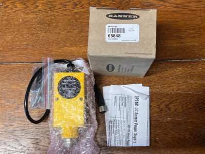 -----NEW IN BOX------ BANNER SENSOR POWER SUPPLY SPS101QP