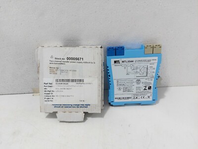 MTL 5544 Two Channel Repeater Power Supply