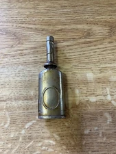 Vintage Miniature Pocket Metal Thumbpress Oiler Oil Can Gun Watch Sewing Machine
