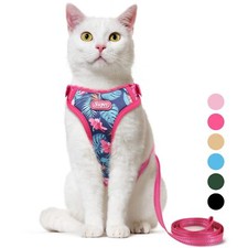 Cat Harness and Leash Escape Proof for Walking Adjustable Cat Vest Harness an...