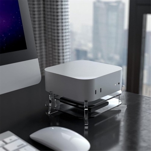 Clear Acrylic Stand for Laptop Mini With Improved Heat Dissipation Designs - Photo 4/8