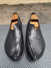 Trippen Moraine Leather Black Pointy Toe Slip-on Medieval  Sz 39 | US 9