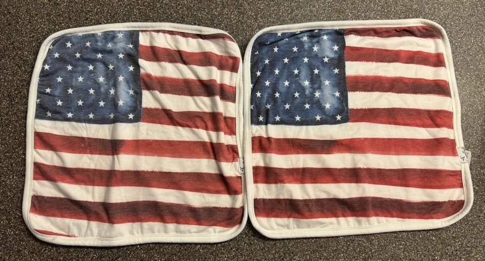 Bandera americana de perlas de cobre: lote de 7 piezas, envoltura, sombrero, trapos eructos, manta de seguridad Foto 4 de 4