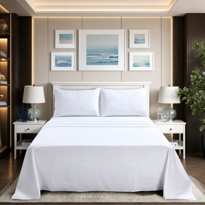 BRANDX64 1FLAT SHEET ONLY Best Collection Microfiber Single Top Sheet Best Sheet