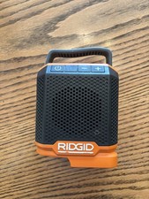 Ridgid 18V Cordless Speaker With Bluetooth Technology Tool Only Model R84088B