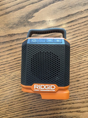 #ad #ad Ridgid 18V Cordless Speaker With Bluetooth Technology Tool Only Model R84088B $50.00