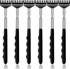 Yexixsr 6 Pack Back Scratcher Extendable Metal Portable Back Scratcher for Men W