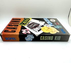 Casino Kid (Nintendo NES 1989) Authentic Tested Game + Original Box + Slipcover