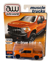 Auto World 2020 Chevrolet Silverado ZL1 LT Trail Boss Orange 1/64
