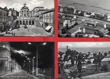 CUPRAMARITTIMA -LOTTO DI 10 CARTOLINE D'EPOCA BN -ASCOLI-vedi foto e descrizione