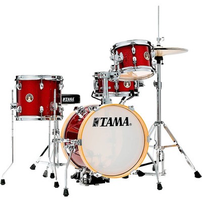 TAMA ClubJAM Flyer 4Piece Shell Pack With 14'' Bass Drum Candy Apple Mist