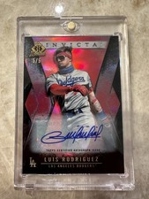 2021 Bowman Draft Bowman Invicta Auto Red /5 Luis Rodriguez #BI-20 Auto Dodgers