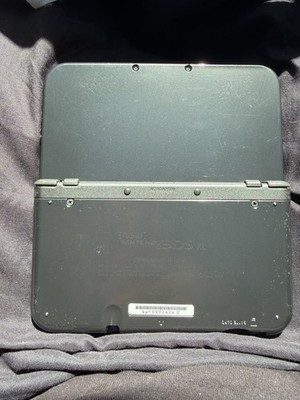 Nintendo New 3DS XL Black Handheld Console DUAL IPS ! PIXEL DAMAGE TOP SCREENS