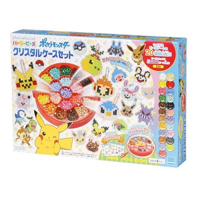 Kawada Perler Beads Pokemon Crystal Case Set 80-54460