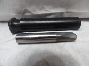 1/2" Solid Carbide Spade Drill (has a small chip)