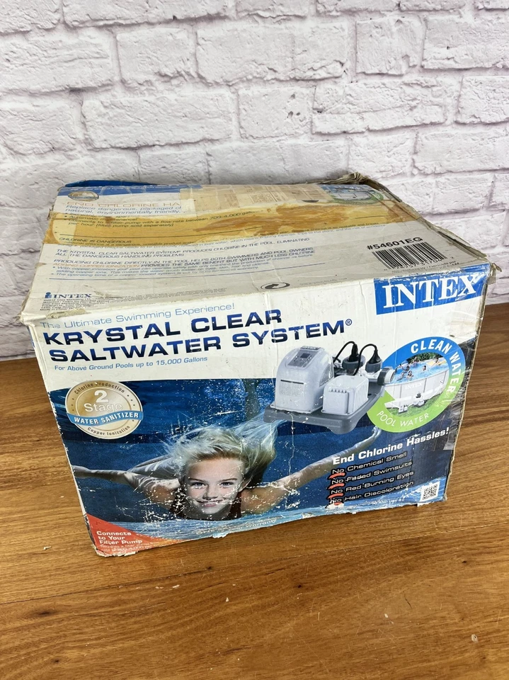 Intex Krystal Clear Saltwater System Model # CS8110 W/ Box MISSING CELL ASSEMBLY - Image 2 of 4