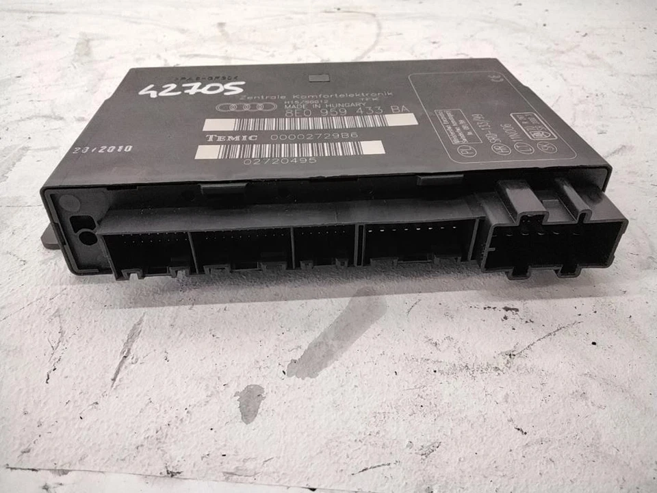 8E0959433BA CENTRALINA COMFORT PER AUDI A4 Avant (8E) diesel 1896 - Immagine 2 di 3