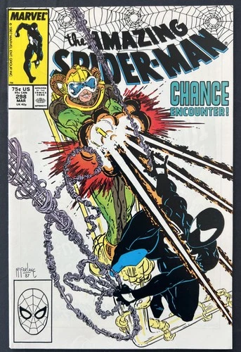 Amazing Spider-Man #298 - VF+ Cond. - MAJOR KEY - 1st ASM McFARLANE, VENOM CAMEO